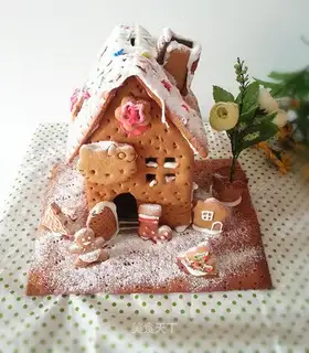 Christmas gingerbread house