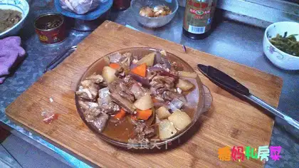 Red lamb chops