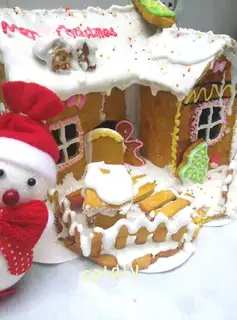 Christmas gingerbread house