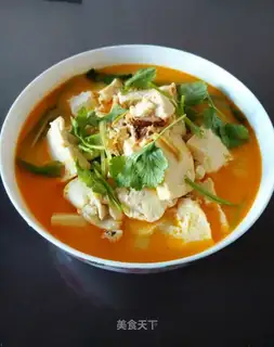 Crab butter tofu