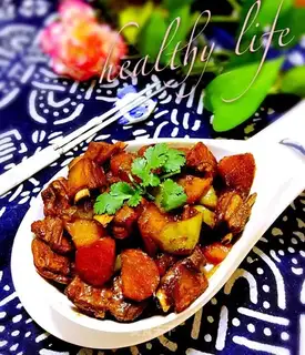 Red lamb chops