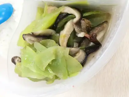 Fried mushrooms