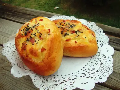 Bacon cheese bag