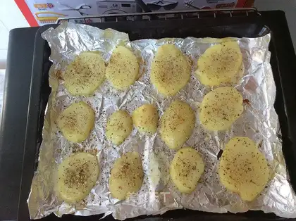 Cracked potato chips