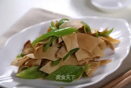 Pepper bean skin