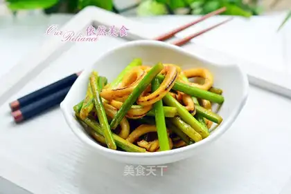 Curry squid