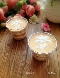 A wooden cup