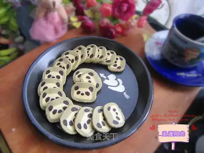 Panda cookies