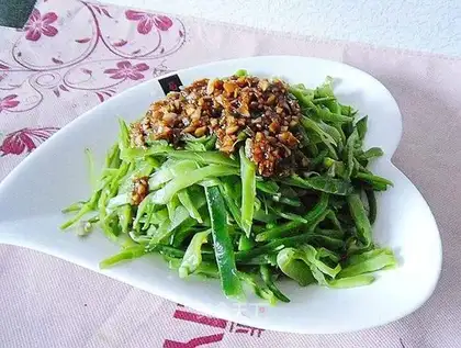 Garlic lentils