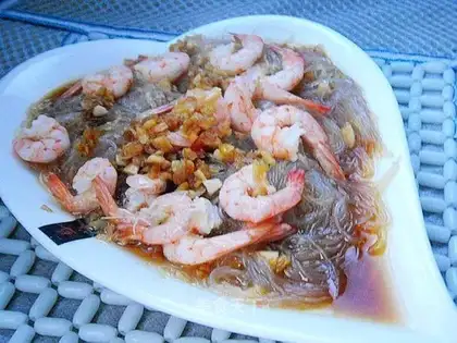 Shrimp for garlic fans