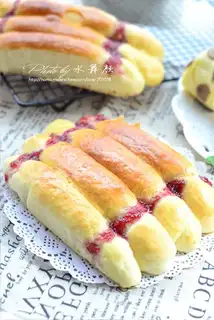 Blueberry jam milk bag