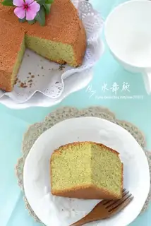 Black sesame ricin cake