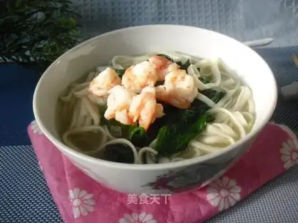 Shrimp noodles