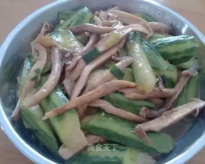 The silk melon fried the gill