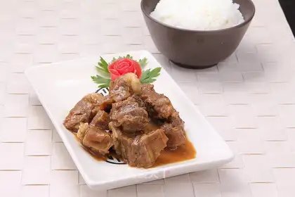 A soy sauce