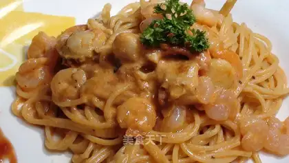 Seafood pasta