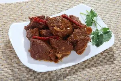 Curry beef