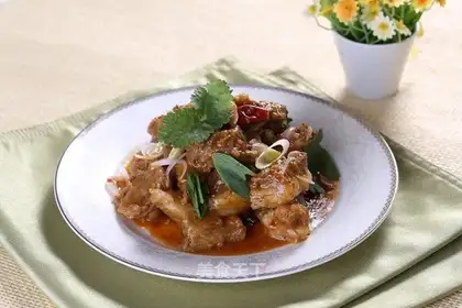 Dry pot lamb