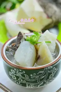 # The radish soup of the purple #