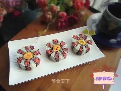Flower sushi