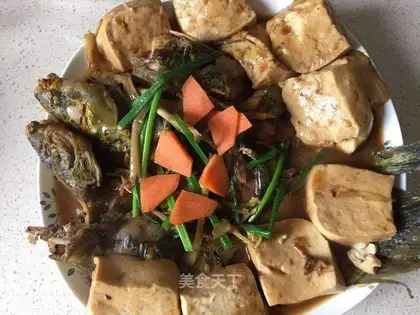 Home-grown yellowfish tofu