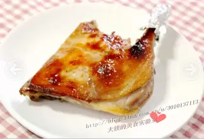 Honey roasted duck legs