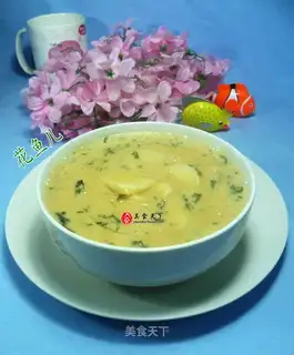 Boiled rice cake