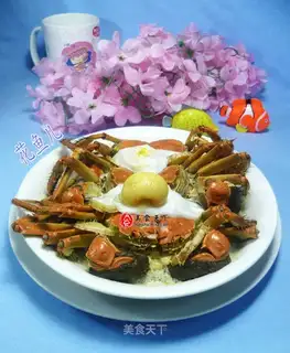 Steam crabs