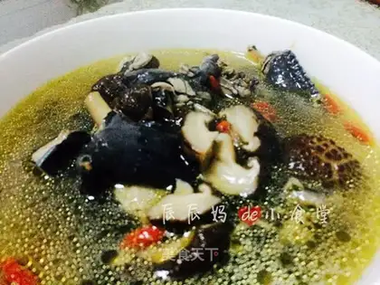 Chicken mushroom soup