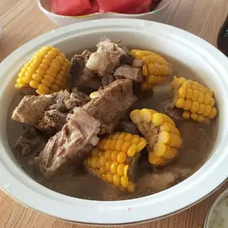 Corn carrot steak