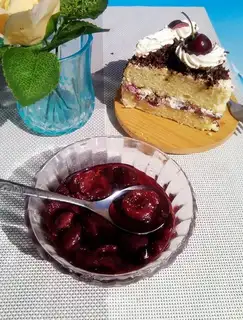 Lemon wine for cherry