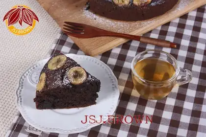 Banana chocolate cake