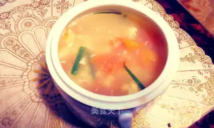 Tomato egg soup