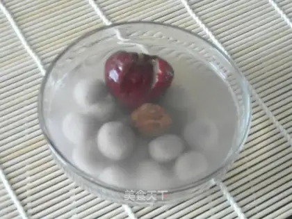 Blueberry love pearl soup