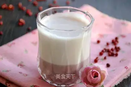 Red bean milk