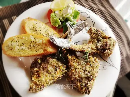 French rosemary seven-bone lamb chops