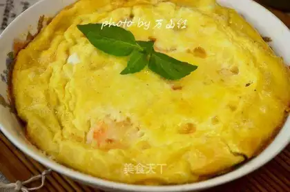 Shrimp swollen eggs