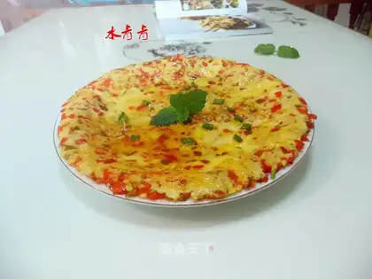 Chili omelet