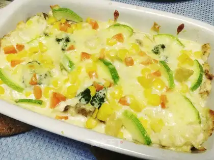 Mushroom chicken cheese