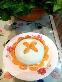 Cotton candy pudding