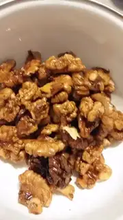 Amber walnuts