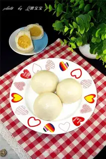 Homemade milk yellow bag