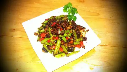 ♪ Dry beans ♪