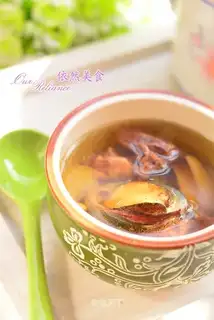 Abalone quenchs duck heart