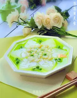 The radish sapphire soup