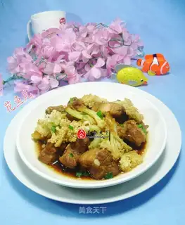 Onion bouquet ribs