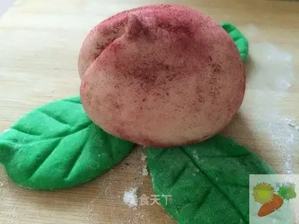 Peach buns