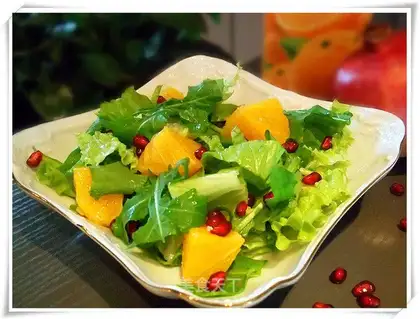 Orange sesame salad