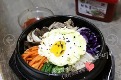 The Korean gin and rice