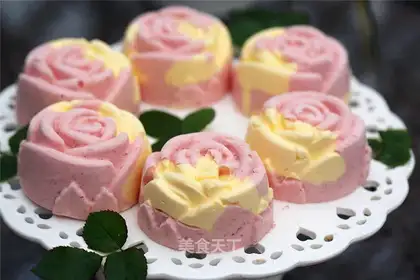 ♪ Hearts of pomegranate mousse ♪